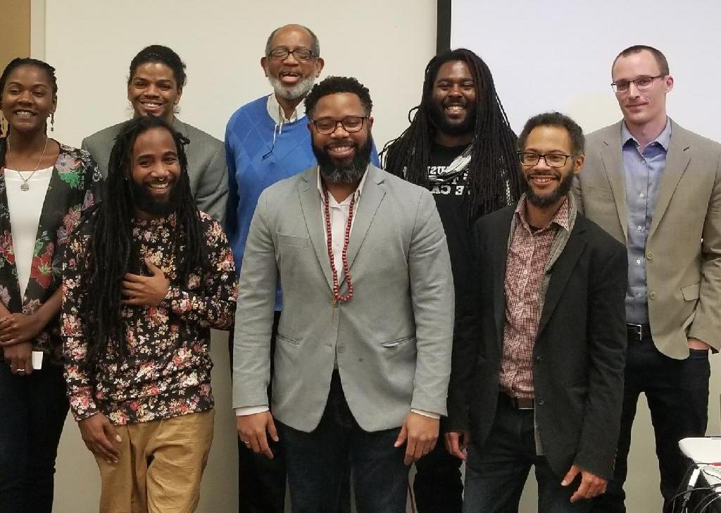 2018 Xavier Theology Roundtable with alums of the Theology Department.